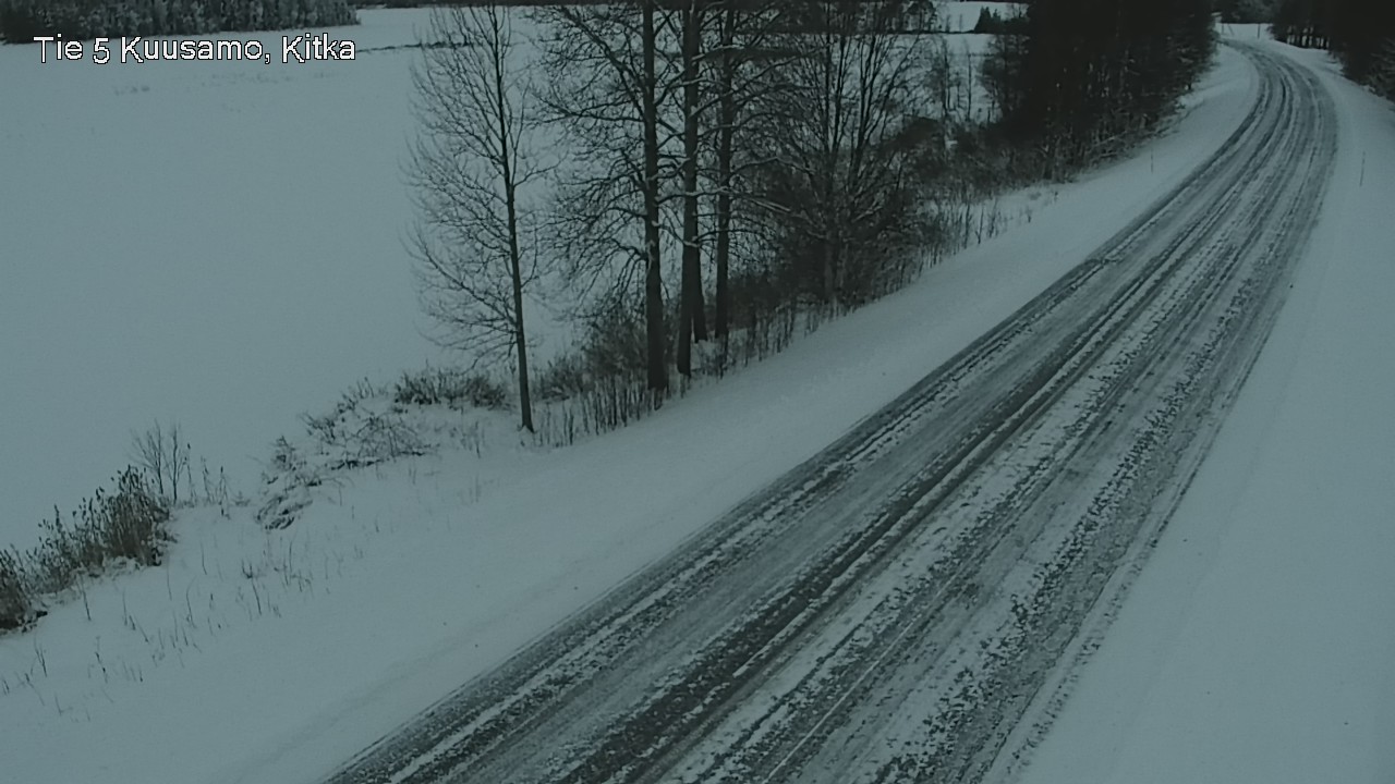 Weather Camera Image Väg 5 Kuusamo, Kitka, Kuusamo, Pohjois-Pohjanmaa