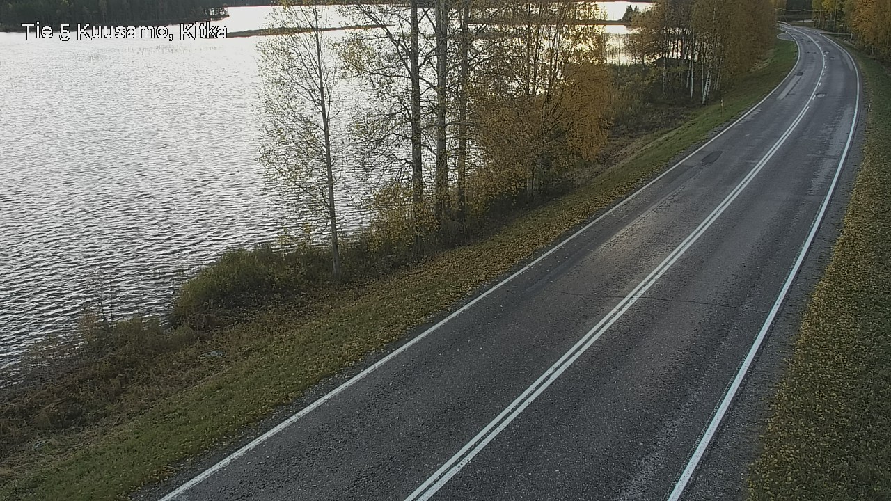 Weather Camera Image Road 5 Kuusamo, Kitka, Kuusamo, Pohjois-Pohjanmaa