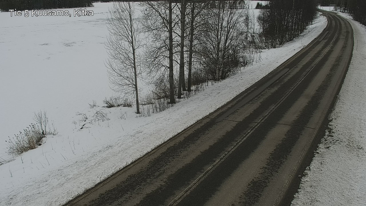 Weather Camera Image Road 5 Kuusamo, Kitka, Kuusamo, Pohjois-Pohjanmaa