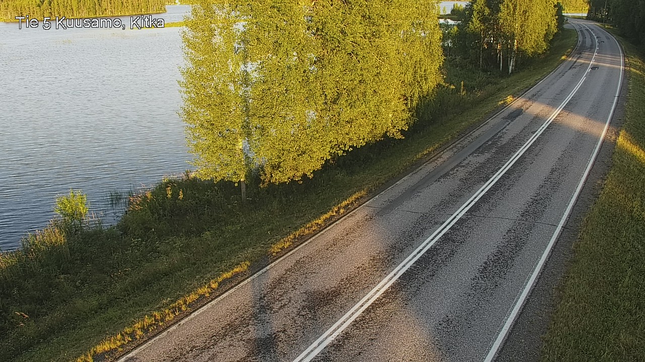Weather Camera Image Väg 5 Kuusamo, Kitka, Kuusamo, Pohjois-Pohjanmaa