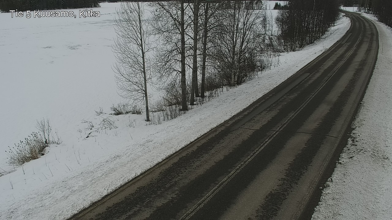Weather Camera Image Road 5 Kuusamo, Kitka, Kuusamo, Pohjois-Pohjanmaa