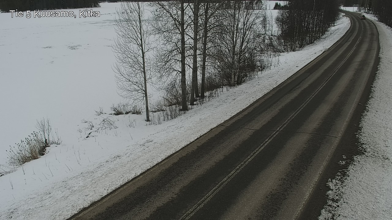 Weather Camera Image Väg 5 Kuusamo, Kitka, Kuusamo, Pohjois-Pohjanmaa