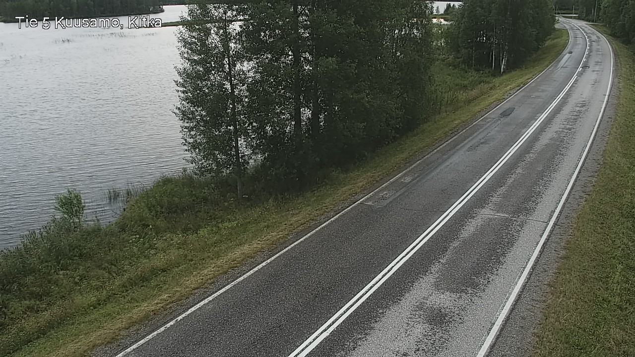 Weather Camera Image Road 5 Kuusamo, Kitka, Kuusamo, Pohjois-Pohjanmaa