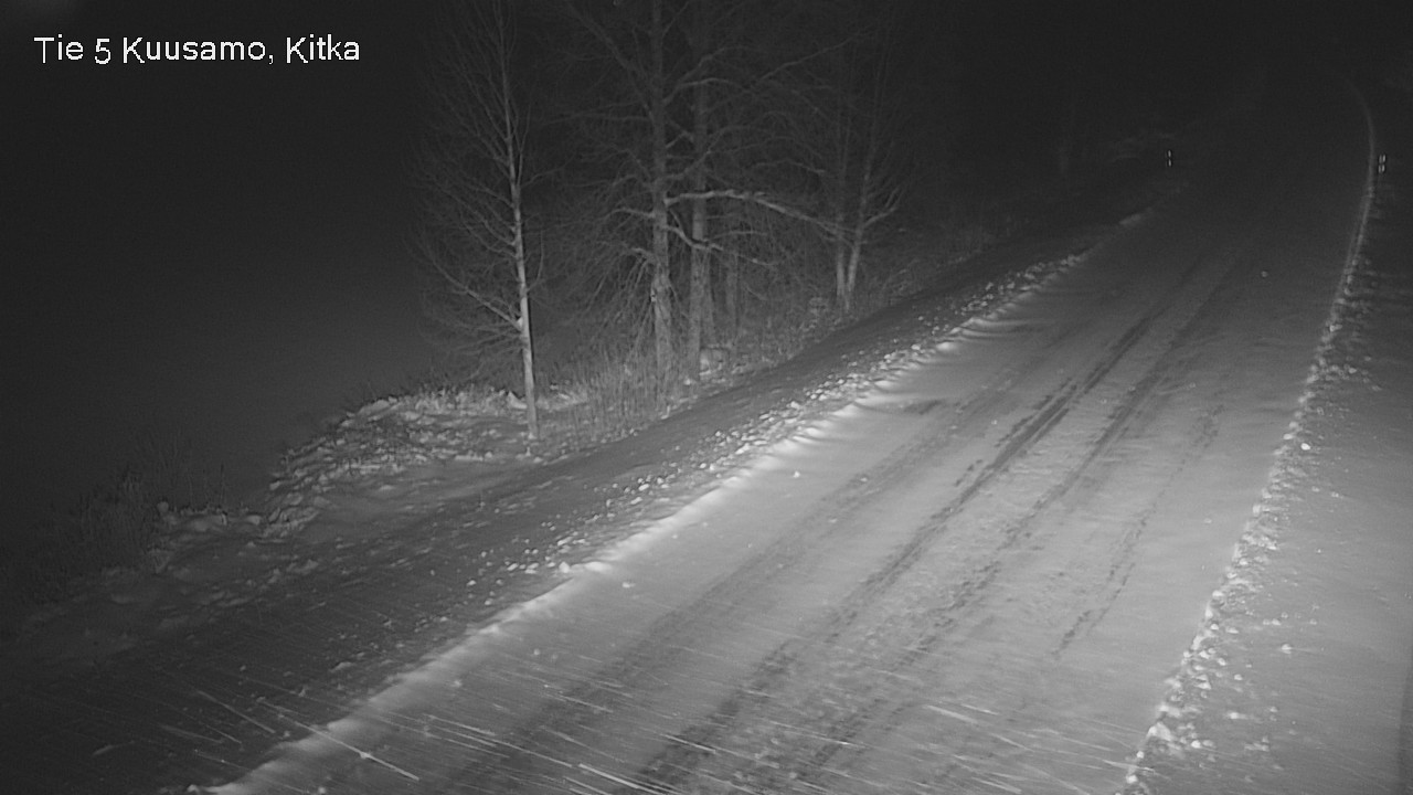 Weather Camera Image Väg 5 Kuusamo, Kitka, Kuusamo, Pohjois-Pohjanmaa