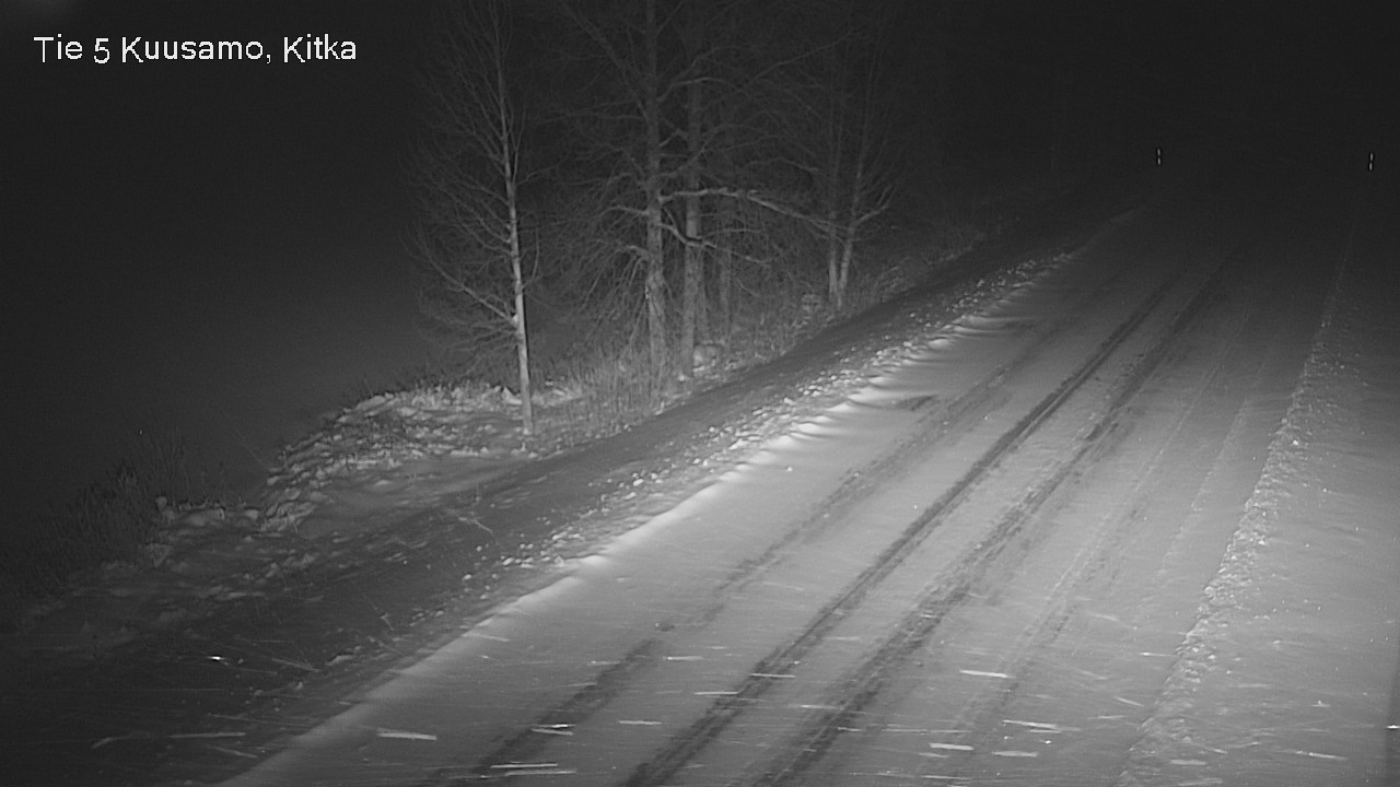 Weather Camera Image Väg 5 Kuusamo, Kitka, Kuusamo, Pohjois-Pohjanmaa