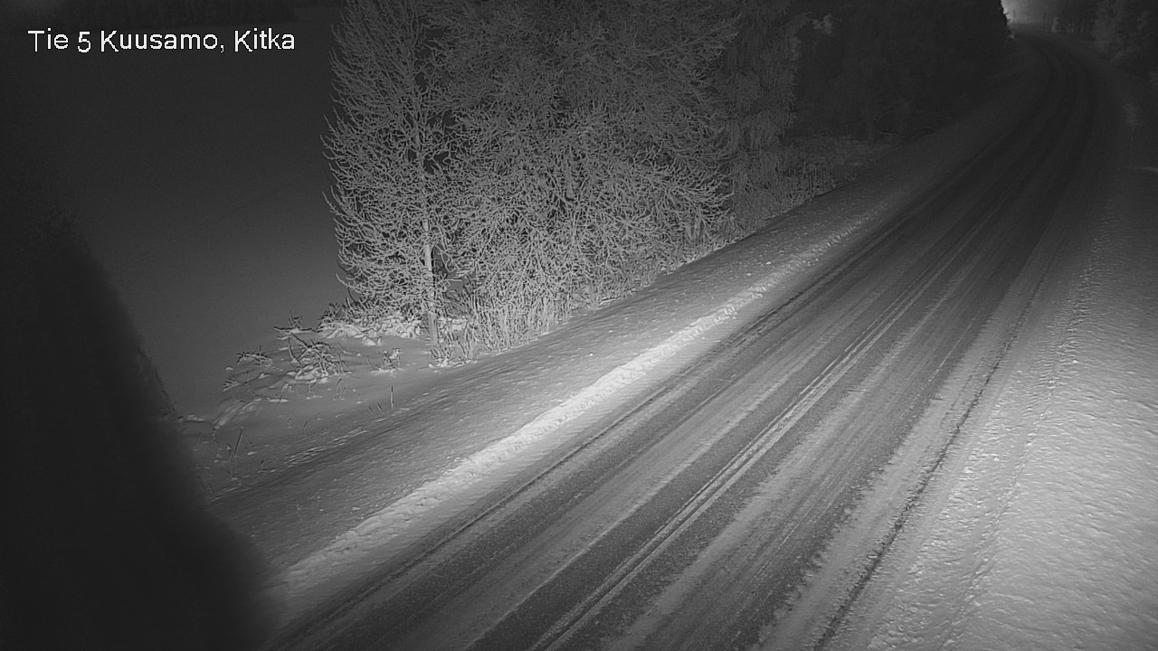 Weather Camera Image Road 5 Kuusamo, Kitka, Kuusamo, Pohjois-Pohjanmaa