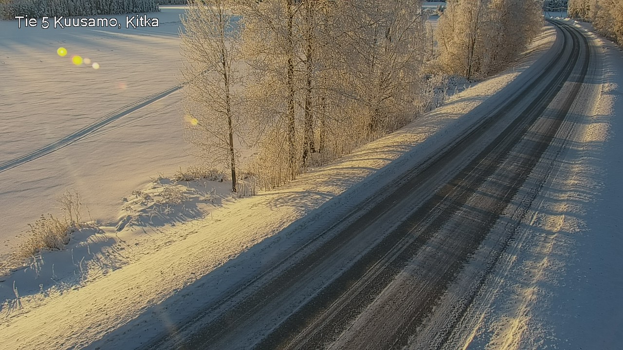 Weather Camera Image Road 5 Kuusamo, Kitka, Kuusamo, Pohjois-Pohjanmaa