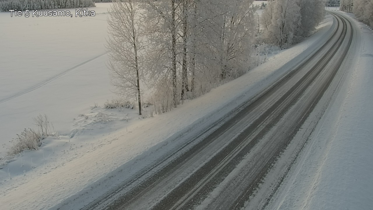 Weather Camera Image Road 5 Kuusamo, Kitka, Kuusamo, Pohjois-Pohjanmaa