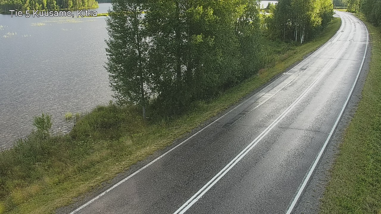 Weather Camera Image Road 5 Kuusamo, Kitka, Kuusamo, Pohjois-Pohjanmaa