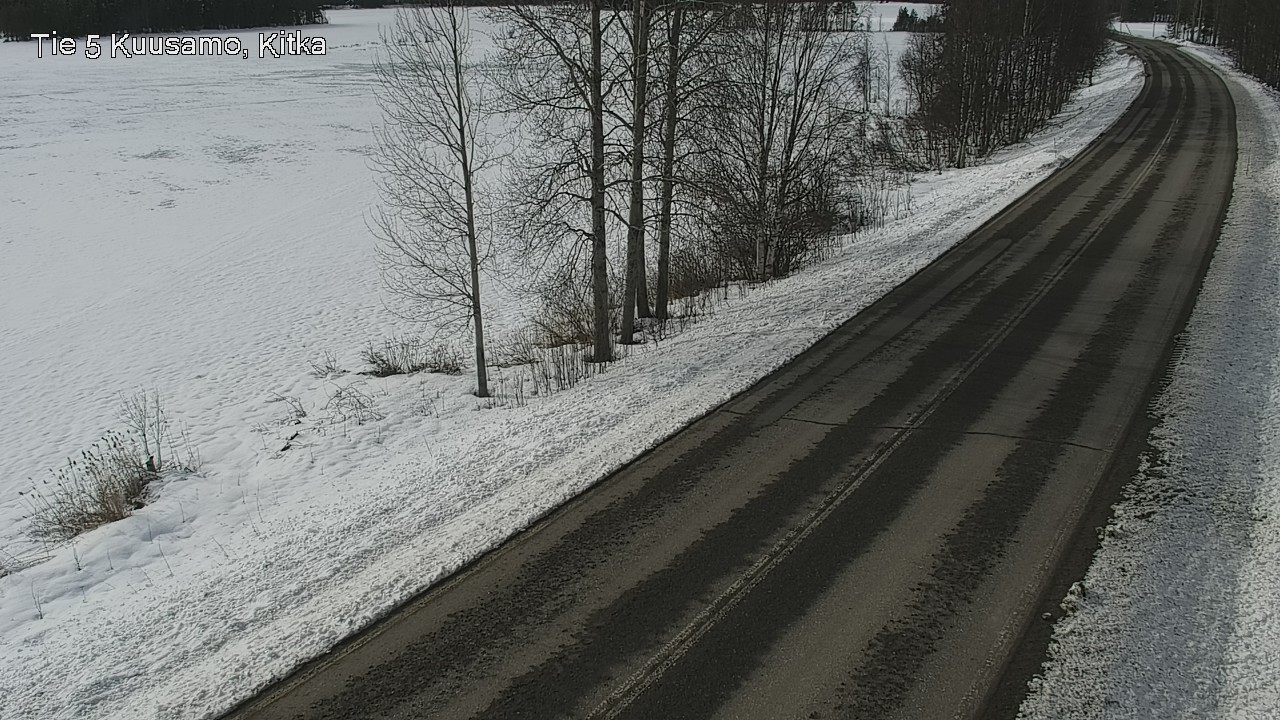 Weather Camera Image Road 5 Kuusamo, Kitka, Kuusamo, Pohjois-Pohjanmaa