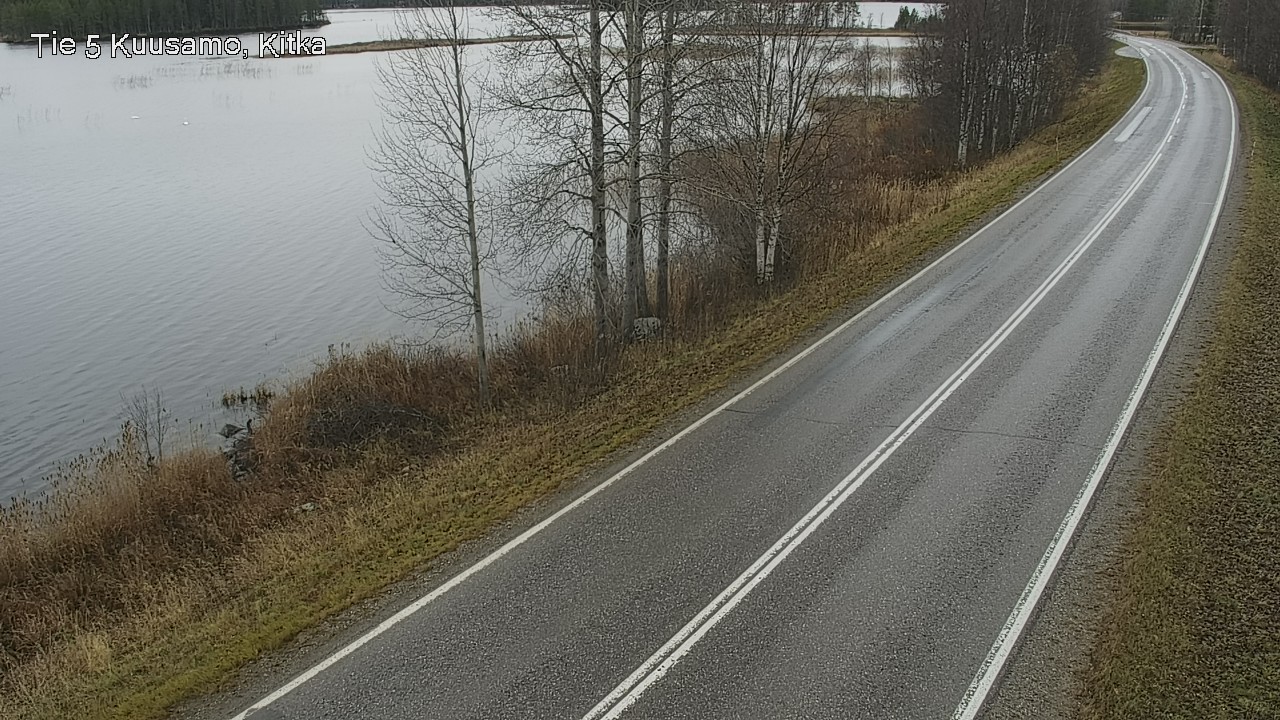 Weather Camera Image Väg 5 Kuusamo, Kitka, Kuusamo, Pohjois-Pohjanmaa