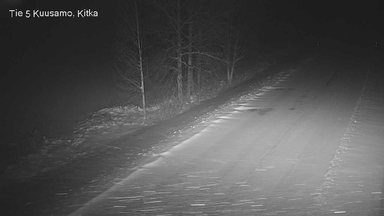 Weather Camera Image Väg 5 Kuusamo, Kitka, Kuusamo, Pohjois-Pohjanmaa