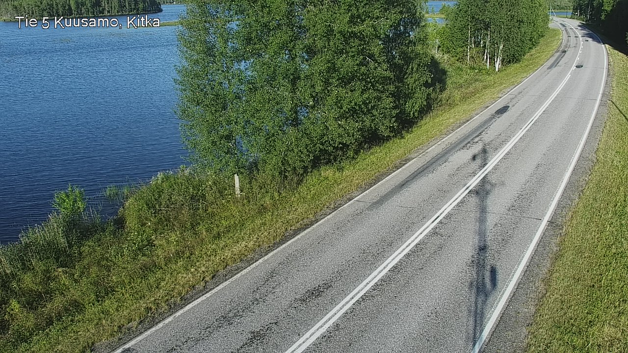 Weather Camera Image Road 5 Kuusamo, Kitka, Kuusamo, Pohjois-Pohjanmaa