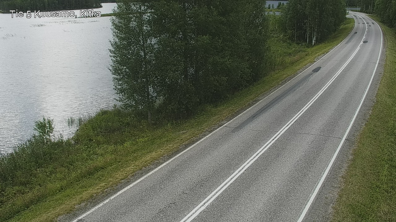Weather Camera Image Road 5 Kuusamo, Kitka, Kuusamo, Pohjois-Pohjanmaa