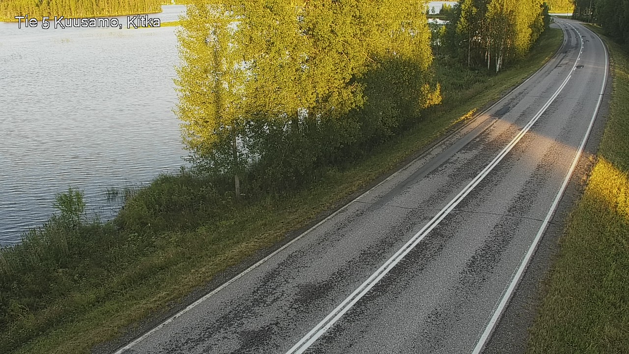 Weather Camera Image Road 5 Kuusamo, Kitka, Kuusamo, Pohjois-Pohjanmaa