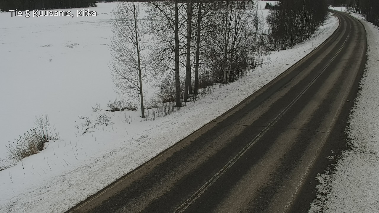 Weather Camera Image Väg 5 Kuusamo, Kitka, Kuusamo, Pohjois-Pohjanmaa