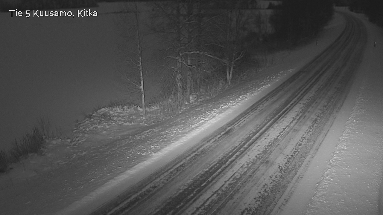 Weather Camera Image Väg 5 Kuusamo, Kitka, Kuusamo, Pohjois-Pohjanmaa