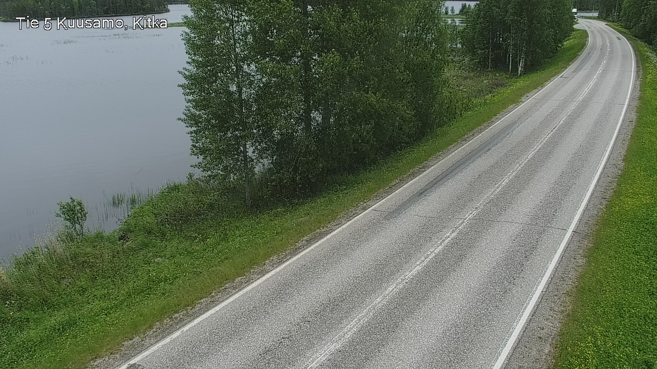 Weather Camera Image Road 5 Kuusamo, Kitka, Kuusamo, Pohjois-Pohjanmaa