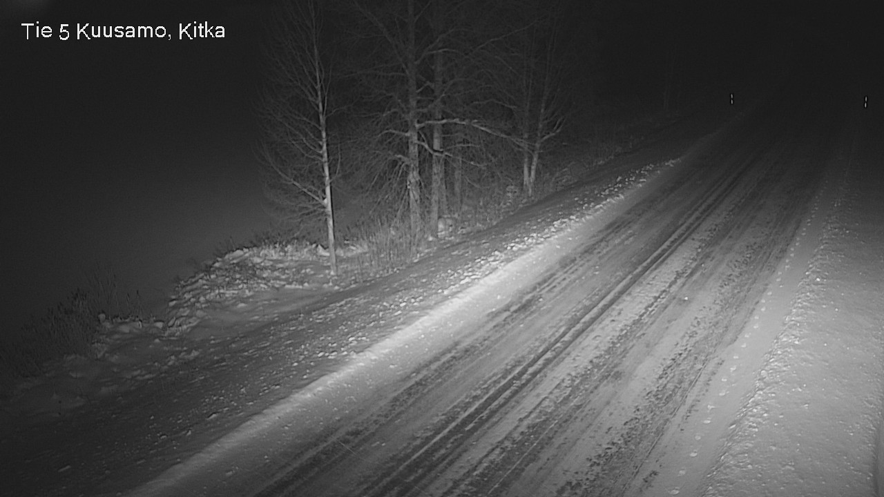 Weather Camera Image Väg 5 Kuusamo, Kitka, Kuusamo, Pohjois-Pohjanmaa