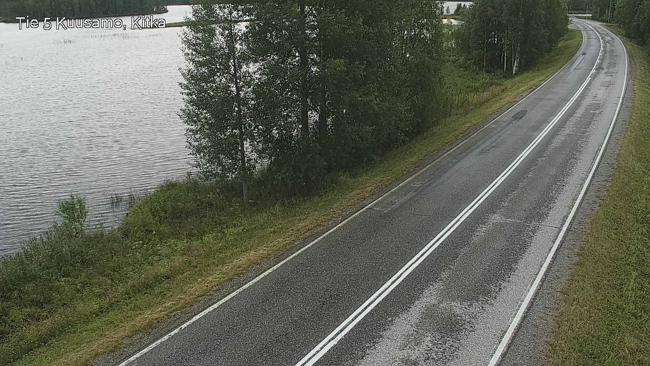 Weather Camera Image Road 5 Kuusamo, Kitka, Kuusamo, Pohjois-Pohjanmaa