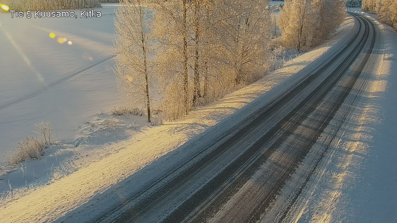 Weather Camera Image Road 5 Kuusamo, Kitka, Kuusamo, Pohjois-Pohjanmaa