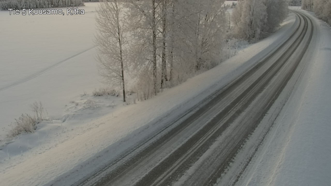 Weather Camera Image Road 5 Kuusamo, Kitka, Kuusamo, Pohjois-Pohjanmaa