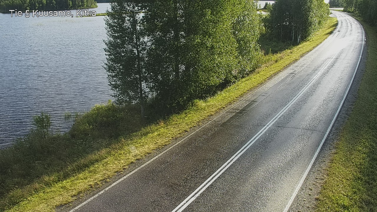 Weather Camera Image Road 5 Kuusamo, Kitka, Kuusamo, Pohjois-Pohjanmaa