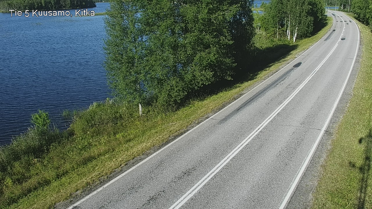 Weather Camera Image Road 5 Kuusamo, Kitka, Kuusamo, Pohjois-Pohjanmaa