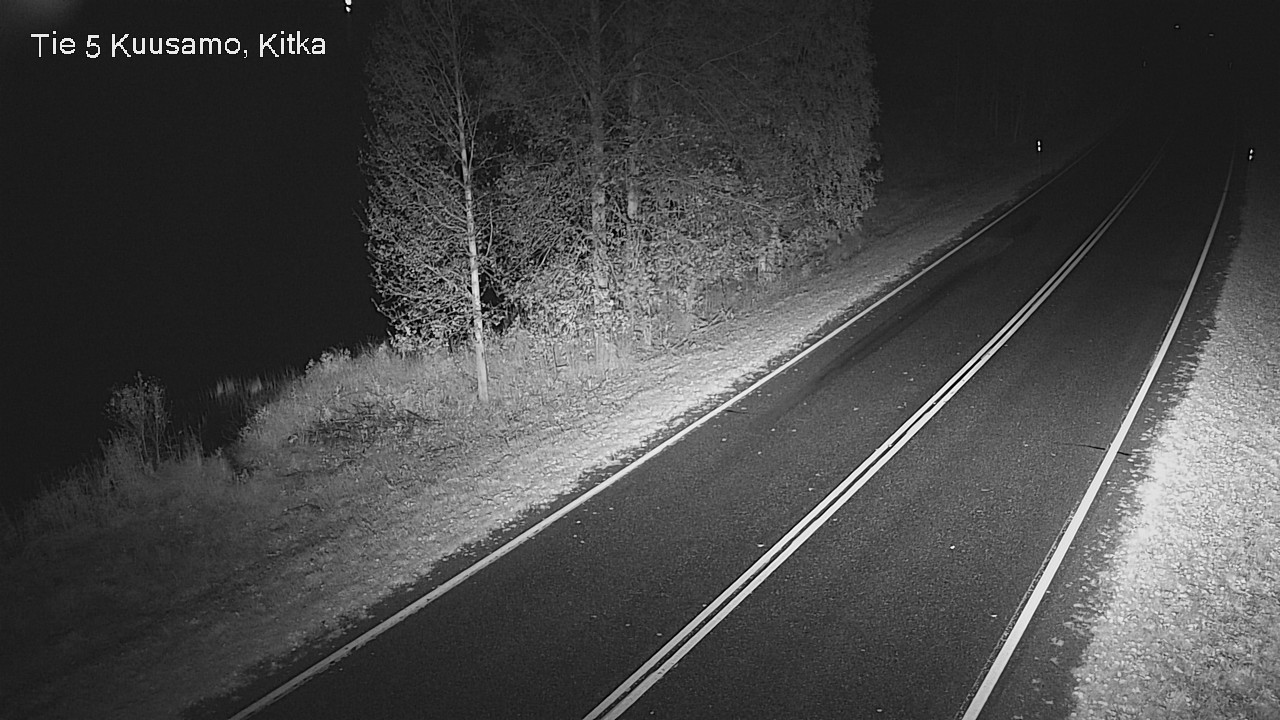 Weather Camera Image Road 5 Kuusamo, Kitka, Kuusamo, Pohjois-Pohjanmaa