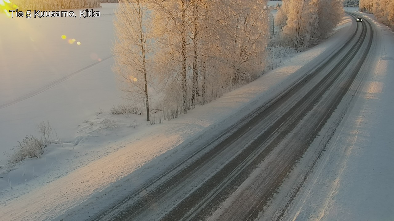 Weather Camera Image Road 5 Kuusamo, Kitka, Kuusamo, Pohjois-Pohjanmaa