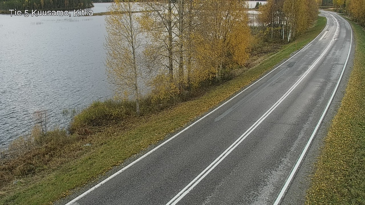 Weather Camera Image Road 5 Kuusamo, Kitka, Kuusamo, Pohjois-Pohjanmaa