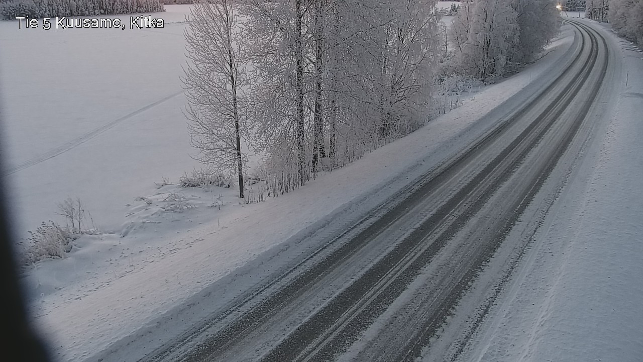 Weather Camera Image Road 5 Kuusamo, Kitka, Kuusamo, Pohjois-Pohjanmaa