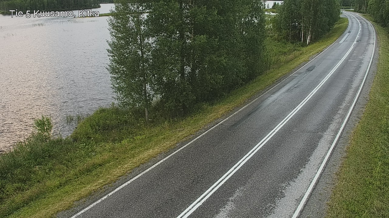 Weather Camera Image Road 5 Kuusamo, Kitka, Kuusamo, Pohjois-Pohjanmaa