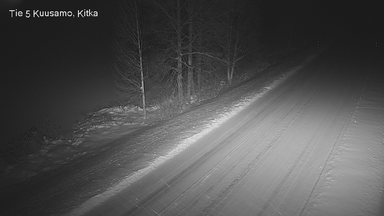 Weather Camera Image Väg 5 Kuusamo, Kitka, Kuusamo, Pohjois-Pohjanmaa