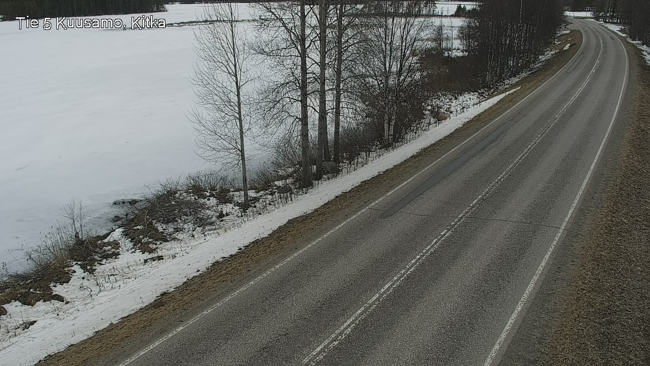 Weather Camera Image Road 5 Kuusamo, Kitka, Kuusamo, Pohjois-Pohjanmaa