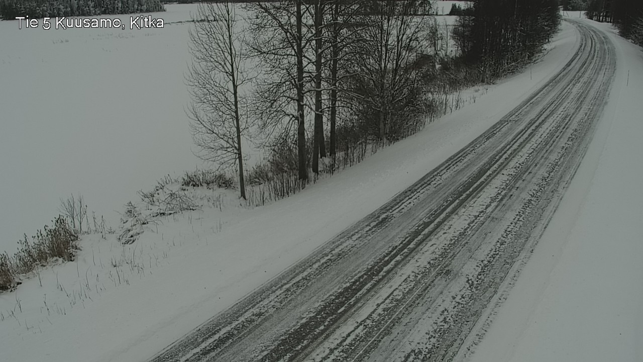 Weather Camera Image Väg 5 Kuusamo, Kitka, Kuusamo, Pohjois-Pohjanmaa