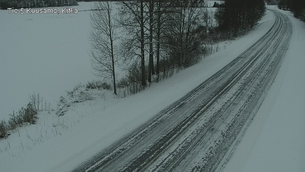 Weather Camera Image Väg 5 Kuusamo, Kitka, Kuusamo, Pohjois-Pohjanmaa
