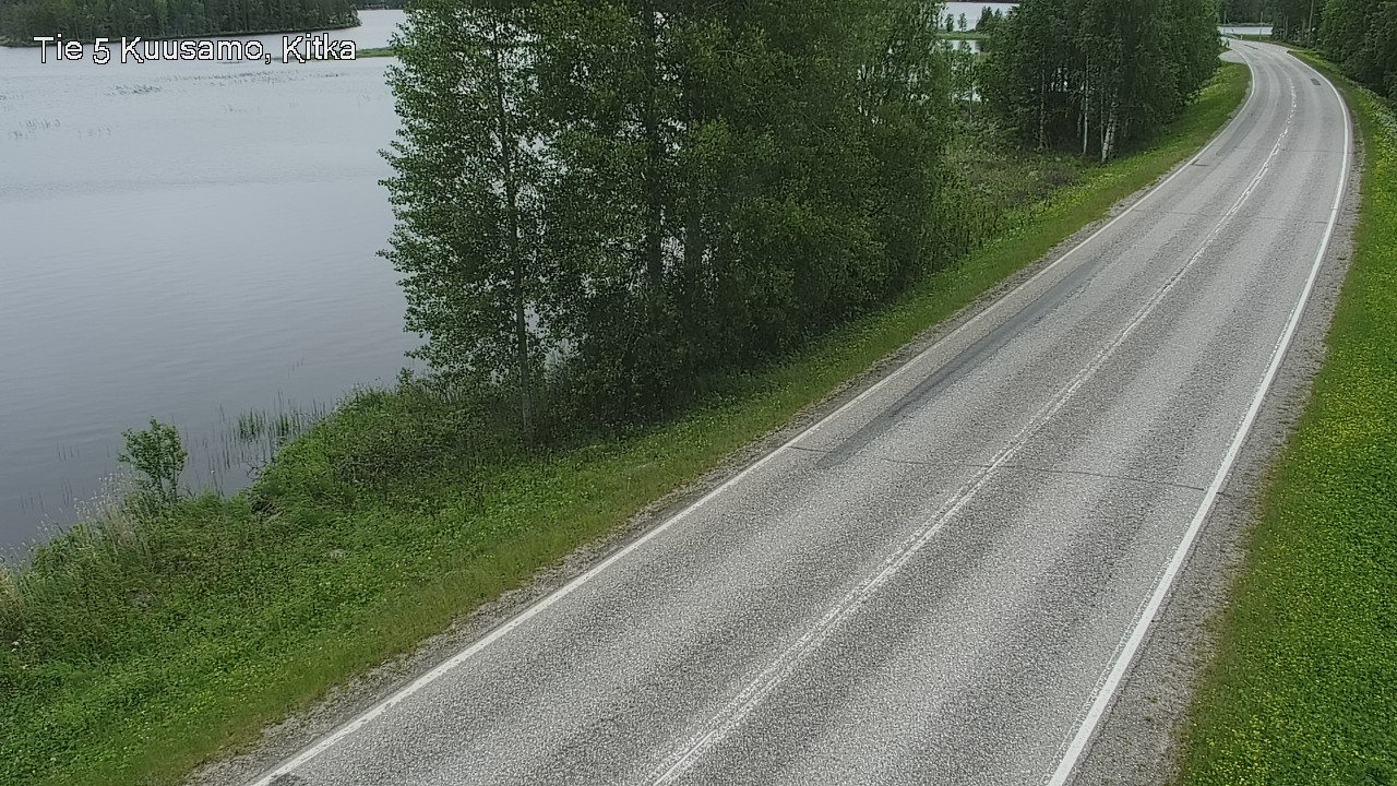 Weather Camera Image Road 5 Kuusamo, Kitka, Kuusamo, Pohjois-Pohjanmaa