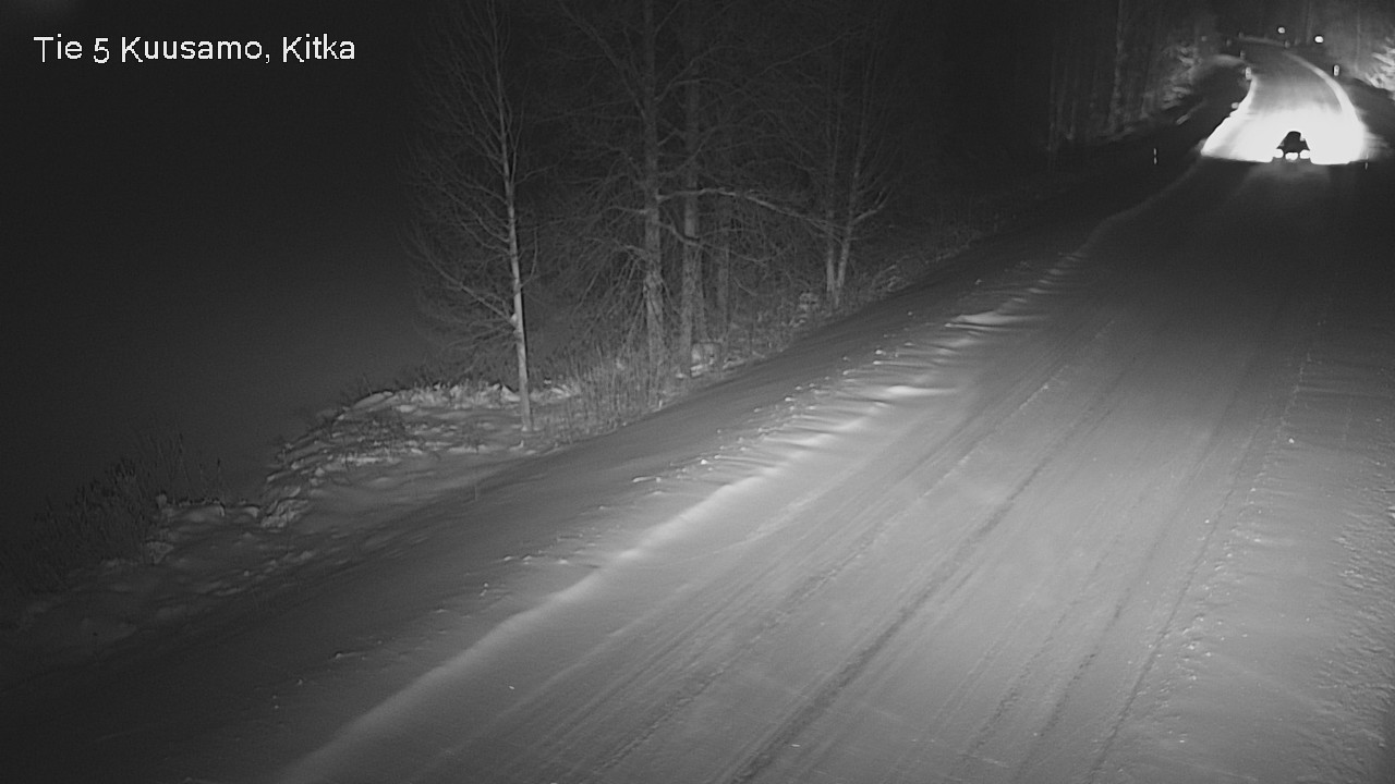 Weather Camera Image Väg 5 Kuusamo, Kitka, Kuusamo, Pohjois-Pohjanmaa