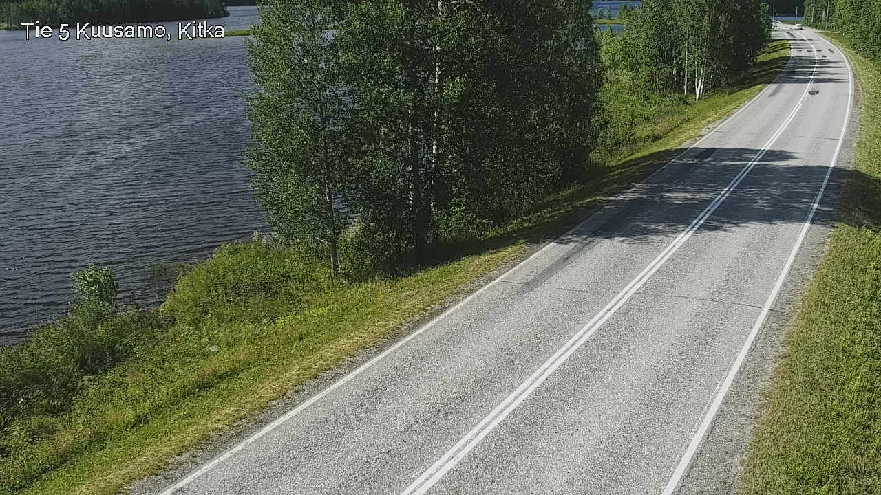 Weather Camera Image Väg 5 Kuusamo, Kitka, Kuusamo, Pohjois-Pohjanmaa