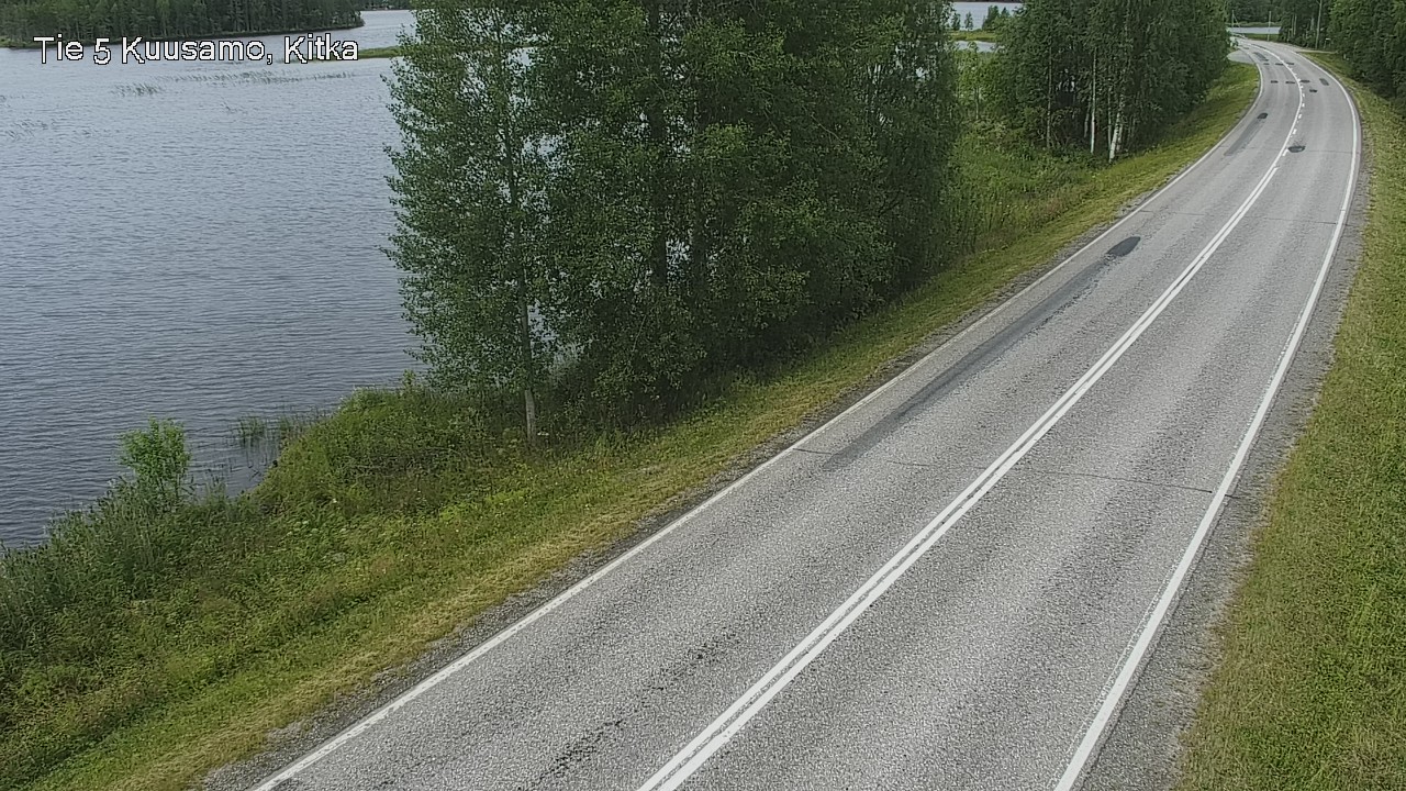Weather Camera Image Road 5 Kuusamo, Kitka, Kuusamo, Pohjois-Pohjanmaa