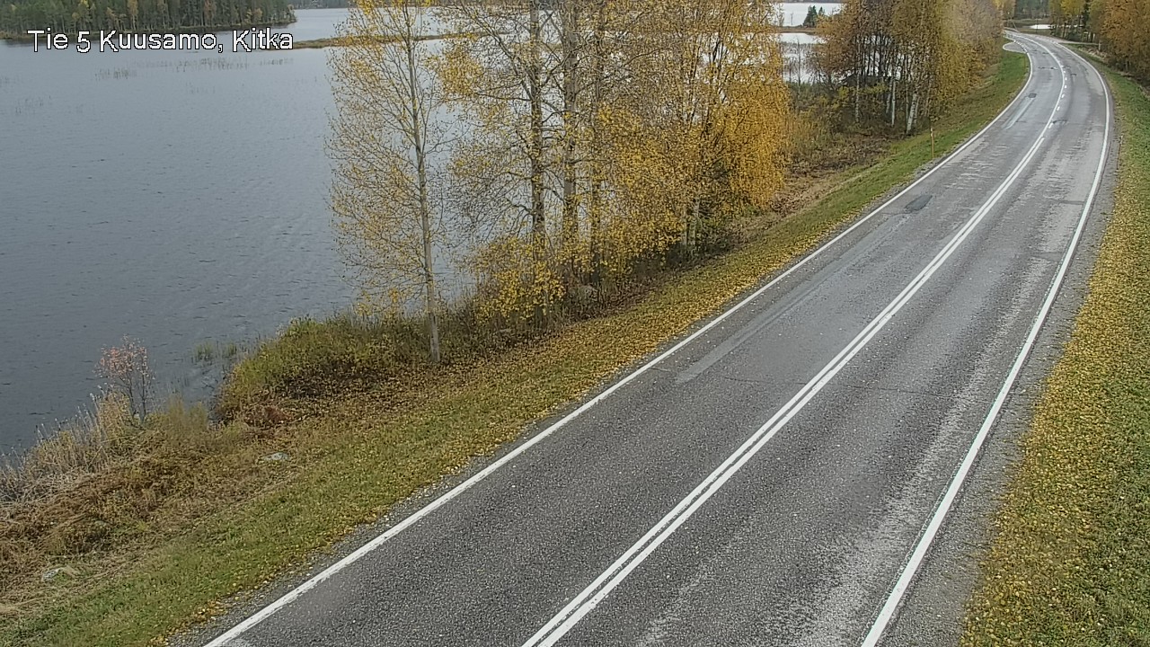 Weather Camera Image Road 5 Kuusamo, Kitka, Kuusamo, Pohjois-Pohjanmaa