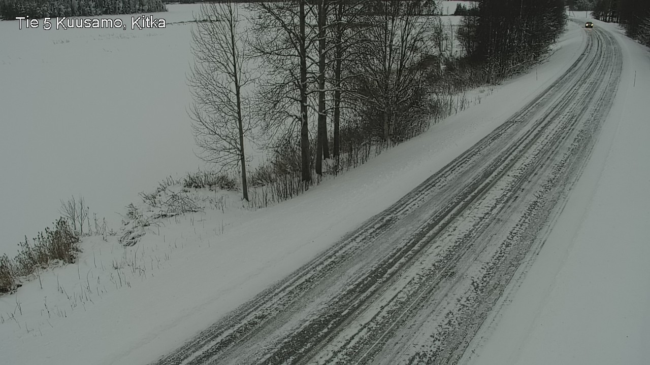 Weather Camera Image Väg 5 Kuusamo, Kitka, Kuusamo, Pohjois-Pohjanmaa