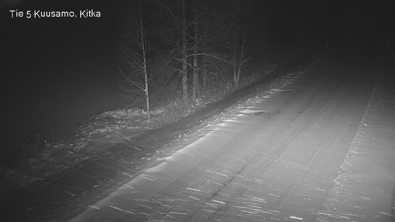 Weather Camera Image Väg 5 Kuusamo, Kitka, Kuusamo, Pohjois-Pohjanmaa