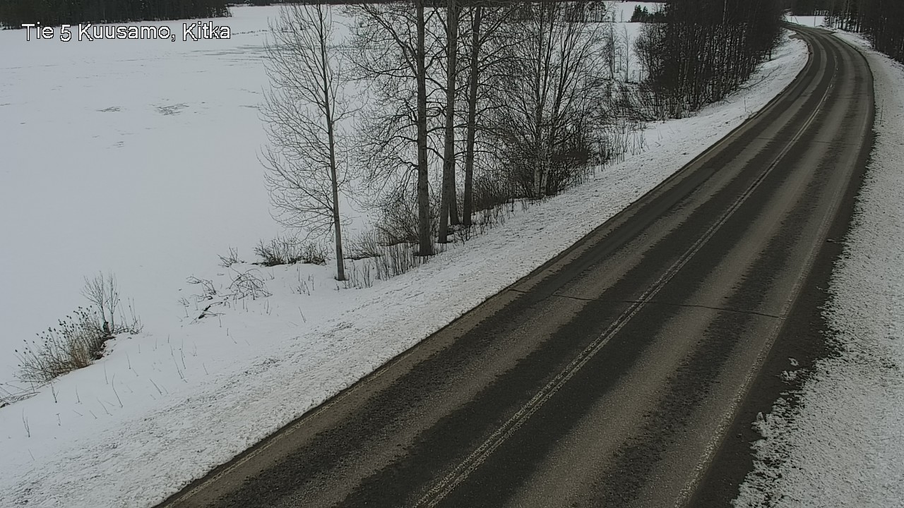 Weather Camera Image Road 5 Kuusamo, Kitka, Kuusamo, Pohjois-Pohjanmaa