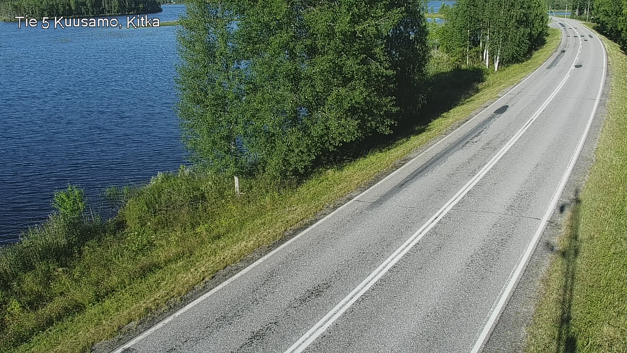 Weather Camera Image Road 5 Kuusamo, Kitka, Kuusamo, Pohjois-Pohjanmaa