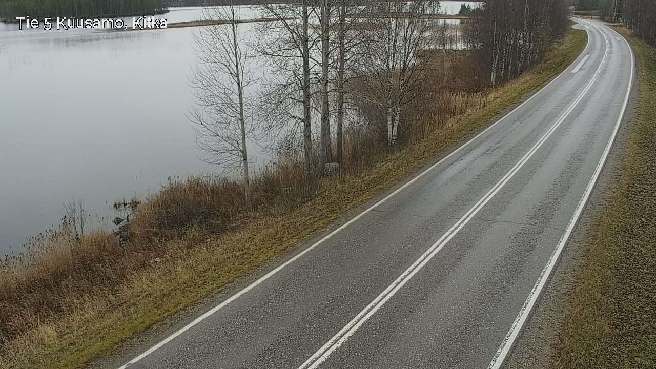 Weather Camera Image Väg 5 Kuusamo, Kitka, Kuusamo, Pohjois-Pohjanmaa