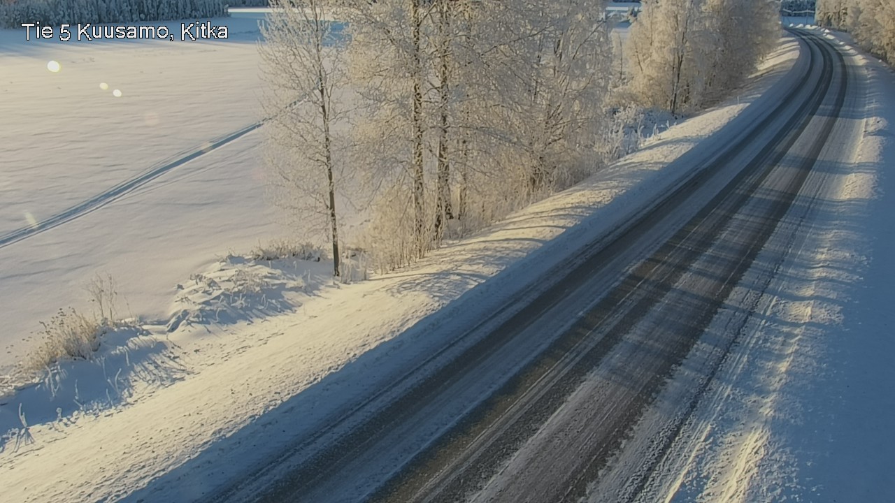 Weather Camera Image Road 5 Kuusamo, Kitka, Kuusamo, Pohjois-Pohjanmaa