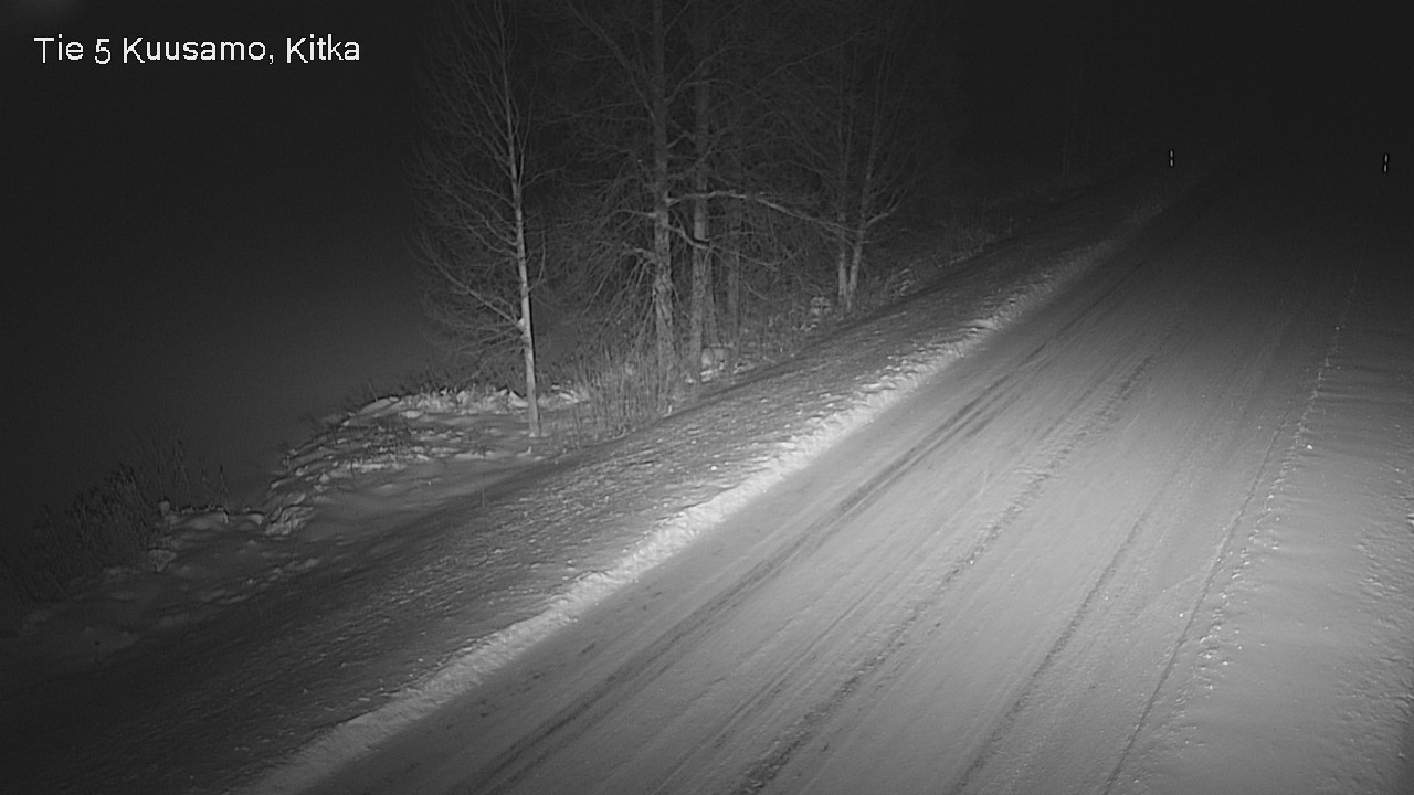 Weather Camera Image Väg 5 Kuusamo, Kitka, Kuusamo, Pohjois-Pohjanmaa