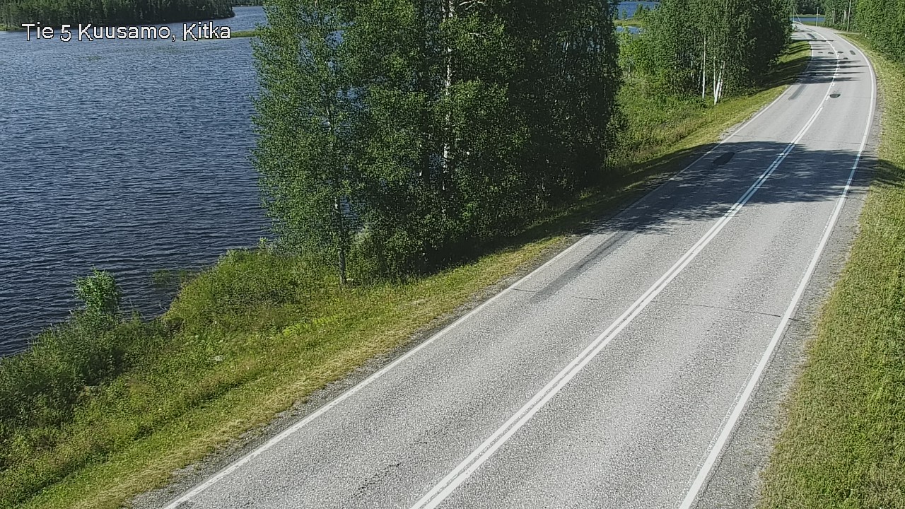 Weather Camera Image Väg 5 Kuusamo, Kitka, Kuusamo, Pohjois-Pohjanmaa